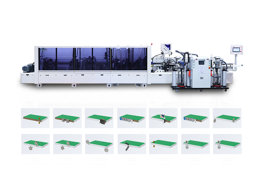 PE-768J-SU 窄边PUR封边机